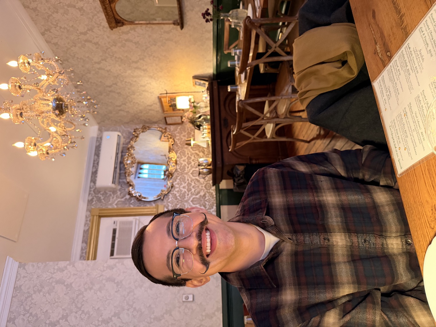 Christopher Rangel out at dinner